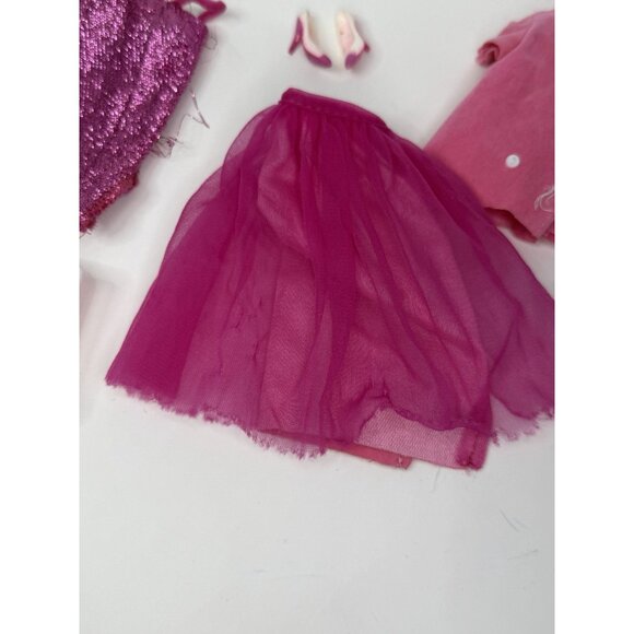 7 PC Vintage 1985 Day to Night Barbie Doll Outfit #7929 w/ Hat Shoes Briefcase + - Picture 6 of 10